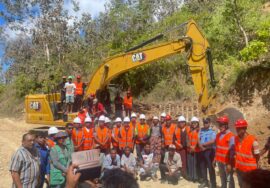 Perkuat Konektivitas Wilayah, Baywari Moris Foun LDA Resmi Mulai Proyek Pembangunan Jalan di Remexio