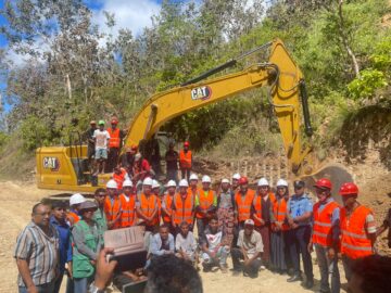 Perkuat Konektivitas Wilayah, Baywari Moris Foun LDA Resmi Mulai Proyek Pembangunan J